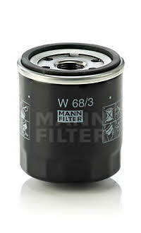 Фільтр масляний Mann-Filter W 68&#x2F;3