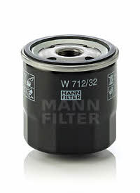 Mann-Filter W 712/32 Фільтр масляний W71232: Купити в Україні - Добра ціна на EXIST.UA!