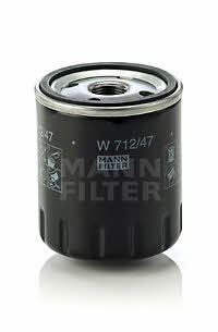 Mann-Filter W 712/47 Фільтр масляний W71247: Купити в Україні - Добра ціна на EXIST.UA!