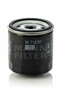 Фільтр масляний Mann-Filter W 712&#x2F;83