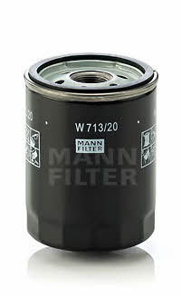 Mann-Filter W 713/20 Фільтр масляний W71320: Приваблива ціна - Купити в Україні на EXIST.UA!