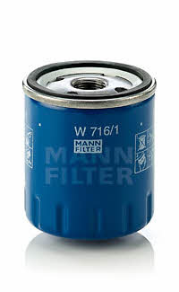 Фільтр масляний Mann-Filter W 716&#x2F;1