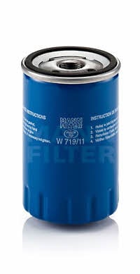 Mann-Filter W 719/11 Фільтр масляний W71911: Купити в Україні - Добра ціна на EXIST.UA!