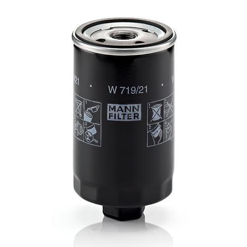 Mann-Filter W 719/21 Фільтр масляний W71921: Купити в Україні - Добра ціна на EXIST.UA!