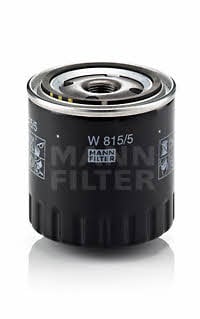 Mann-Filter W 815/5 Фільтр масляний W8155: Купити в Україні - Добра ціна на EXIST.UA!