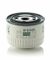 Mann-Filter W 914/25 Фільтр масляний W91425: Купити в Україні - Добра ціна на EXIST.UA!
