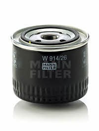 Mann-Filter W 914/26 Фільтр масляний W91426: Купити в Україні - Добра ціна на EXIST.UA!
