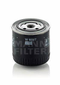Mann-Filter W 920/7 Фільтр масляний W9207: Купити в Україні - Добра ціна на EXIST.UA!