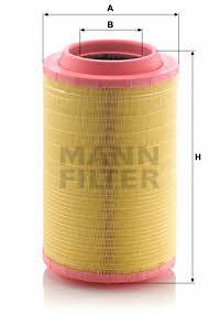 Mann-Filter C 25 860/8 Повітряний фільтр C258608: Купити в Україні - Добра ціна на EXIST.UA!
