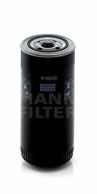 Mann-Filter W 962/32 Фільтр масляний W96232: Купити в Україні - Добра ціна на EXIST.UA!