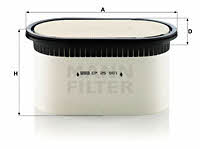 Mann-Filter CP 23 210 Повітряний фільтр CP23210: Купити в Україні - Добра ціна на EXIST.UA!
