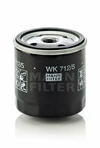 Mann-Filter WK 712/5 Фільтр палива WK7125: Купити в Україні - Добра ціна на EXIST.UA!