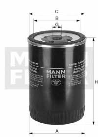 Mann-Filter WK 929 Фільтр палива WK929: Приваблива ціна - Купити в Україні на EXIST.UA!