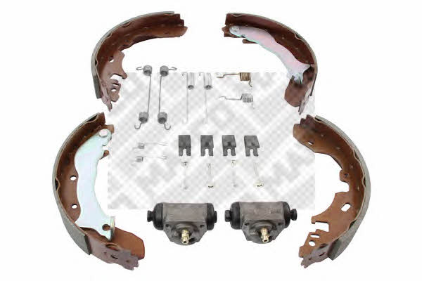 9753 Mapco Колодки тормозные барабанные, комплект