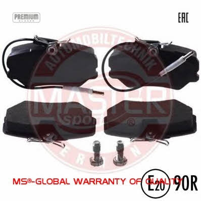 Тормозные колодки дисковые, комплект Master-sport 13-0460-2972-2N-SET-MS