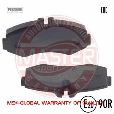 Тормозные колодки дисковые, комплект Master-sport 13-0460-3980-2N-SET-MS