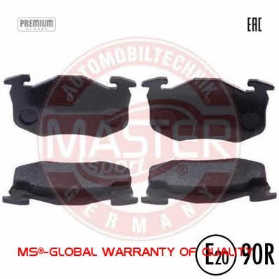 Тормозные колодки дисковые, комплект Master-sport 13-0460-3985-2N-SET-MS
