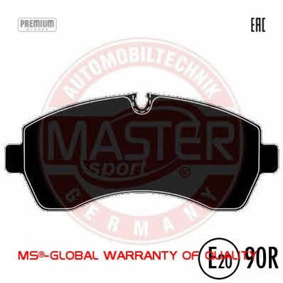 Тормозные колодки дисковые, комплект Master-sport 13-0460-4827-2N-SET-MS
