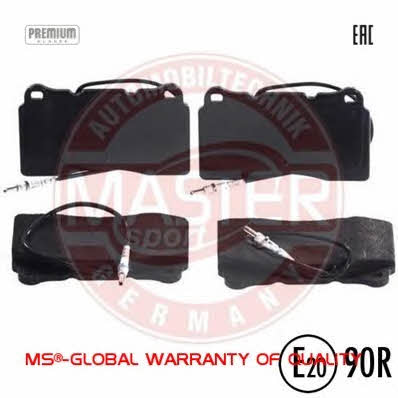 Гальмівні колодки, комплект Master-sport 13-0460-4972-2N-SET-MS