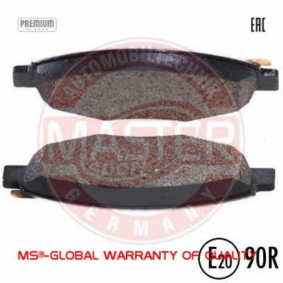 Тормозные колодки дисковые, комплект Master-sport 13-0460-5753-2N-SET-MS