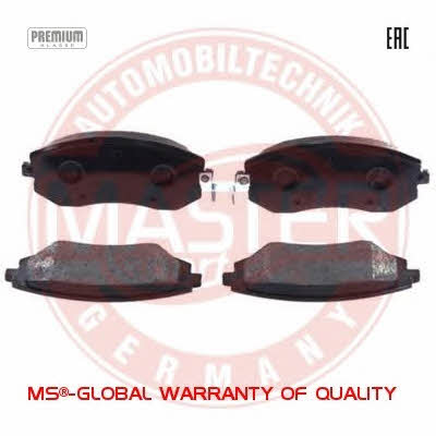 Тормозные колодки дисковые, комплект Master-sport 13-0460-5787-2N-SET-MS