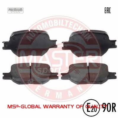 Тормозные колодки дисковые, комплект Master-sport 13-0460-5817-2N-SET-MS
