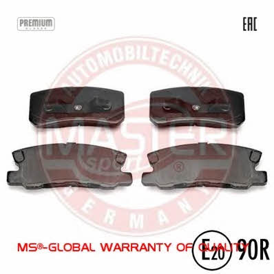 Тормозные колодки дисковые, комплект Master-sport 13-0460-5855-2N-SET-MS