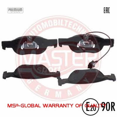 Тормозные колодки дисковые, комплект Master-sport 13-0460-7064-2N-SET-MS