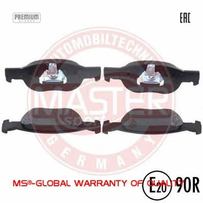 Тормозные колодки дисковые, комплект Master-sport 13-0460-7144-2N-SET-MS