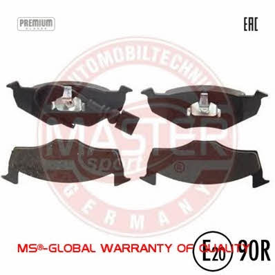 Тормозные колодки дисковые, комплект Master-sport 13-0460-7164-2N-SET-MS