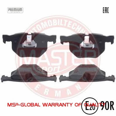 Тормозные колодки дисковые, комплект Master-sport 13-0460-7168-2N-SET-MS