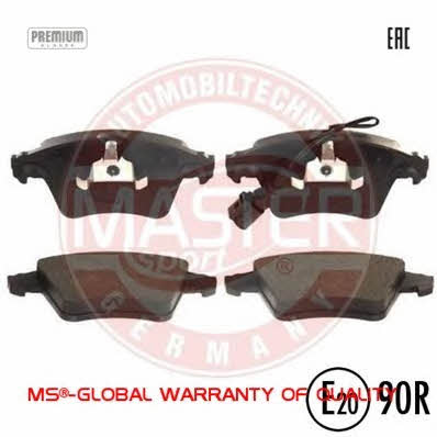 Тормозные колодки дисковые, комплект Master-sport 13-0460-7215-2N-SET-MS