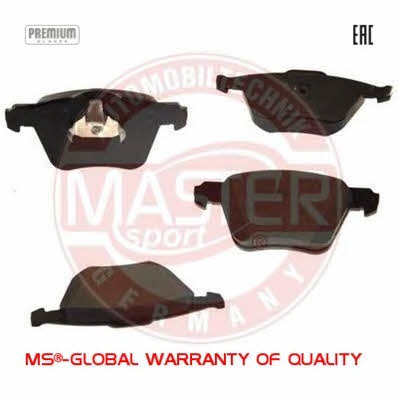 Тормозные колодки дисковые, комплект Master-sport 13-0460-7243-2N-SET-MS