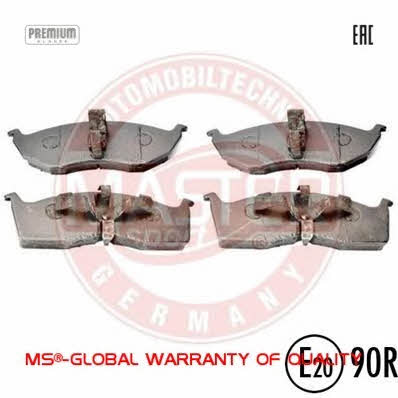 Тормозные колодки дисковые, комплект Master-sport 13-0460-8003-2N-SET-MS