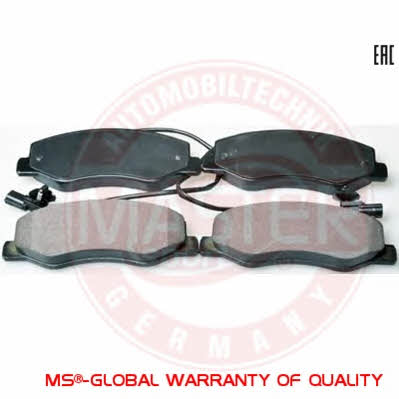 Тормозные колодки дисковые, комплект Master-sport 13046048572N-SET-MS