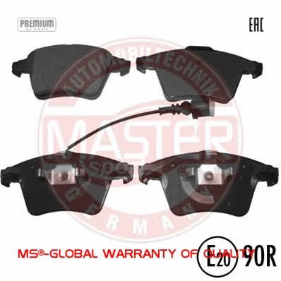 Тормозные колодки дисковые, комплект Master-sport 13046072362N-SET-MS