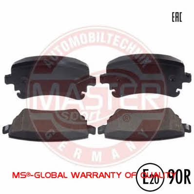 Тормозные колодки дисковые, комплект Master-sport 13046028882N-SET-MS