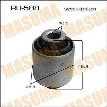 Masuma RU-588 Сайлентблок заднього поперечного важеля RU588: Купити в Україні - Добра ціна на EXIST.UA!