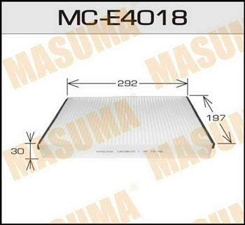 Masuma MC-E4018 Фільтр салону MCE4018: Купити в Україні - Добра ціна на EXIST.UA!