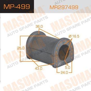 Masuma MP-499 Втулка стабілізатора MP499: Купити в Україні - Добра ціна на EXIST.UA!