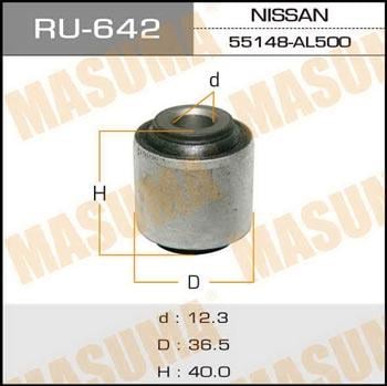Masuma RU-642 Сайлентблок задньої цапфи RU642: Купити в Україні - Добра ціна на EXIST.UA!