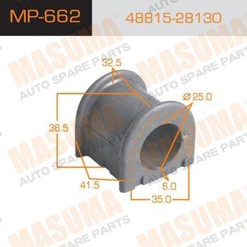 Masuma MP-662 Втулка стабілізатора переднього MP662: Купити в Україні - Добра ціна на EXIST.UA!