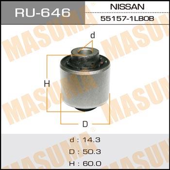Masuma RU-646 Сайлентблок RU646: Купити в Україні - Добра ціна на EXIST.UA!