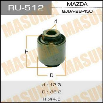Masuma RU-512 Сайлентблок заднього поперечного важеля RU512: Купити в Україні - Добра ціна на EXIST.UA!