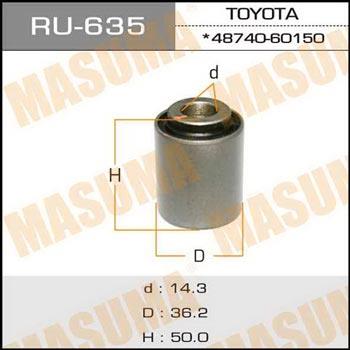 Masuma RU-635 Сайлентблок важеля RU635: Купити в Україні - Добра ціна на EXIST.UA!
