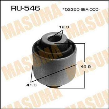 Masuma RU-546 Сайлентблок заднього поперчной важеля верхнього RU546: Купити в Україні - Добра ціна на EXIST.UA!