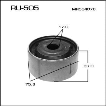 Masuma RU-505 Сайлентблок диференціала RU505: Купити в Україні - Добра ціна на EXIST.UA!