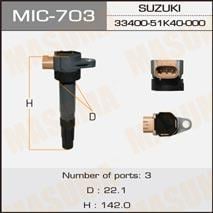 Masuma MIC-703 Котушка запалювання MIC703: Купити в Україні - Добра ціна на EXIST.UA!