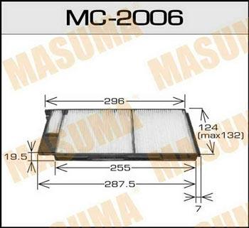Masuma MC-2006 Фільтр салону MC2006: Купити в Україні - Добра ціна на EXIST.UA!