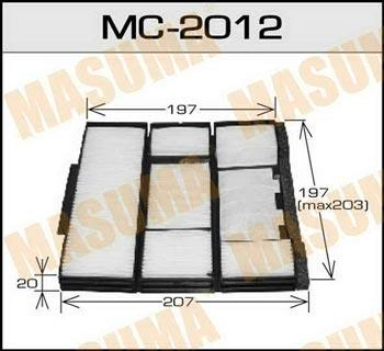 Masuma MC-2012 Фільтр салону MC2012: Купити в Україні - Добра ціна на EXIST.UA!